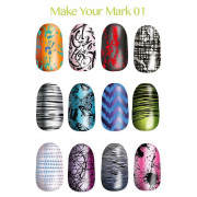 Lina Nail Art Supplies 印花版 - Make Your Mark 01