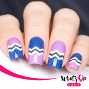 Whats Up Nails Zig Zag 美甲膠紙（幼）