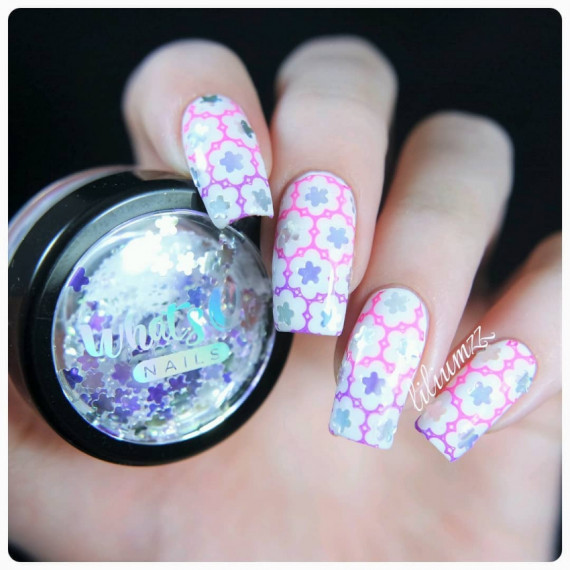 Whats Up Nails 花花幻彩閃片