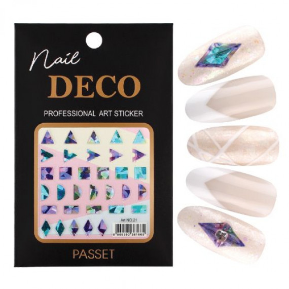 Passet Nail Deco 裝飾貼紙 No. 21
