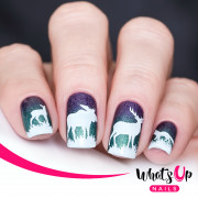 Whats Up Nails 美甲印花板 A021 Leaf Pile