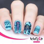 Whats Up Nails 美甲印花板 B056 Coasting to the Sea