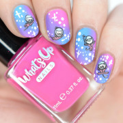 Whats Up Nails 美甲印花板 B068 Totally Spaced Out