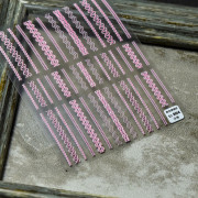 粉紅毛衣立體美甲貼紙（P-964）