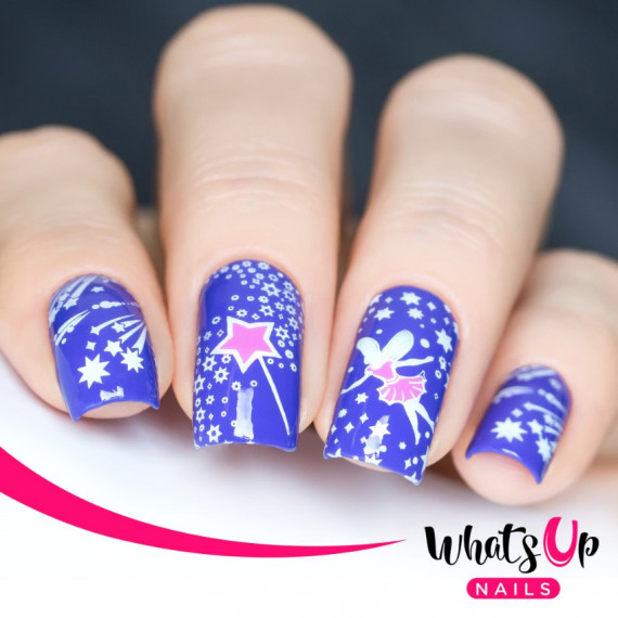 Whats Up Nails 美甲印花板 B014 Magical Playground